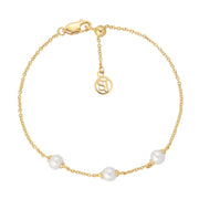 Sif Jakobs Padua 925 Sterling Silver Gold-coloured Bracelet SJ-B22225-P-YG