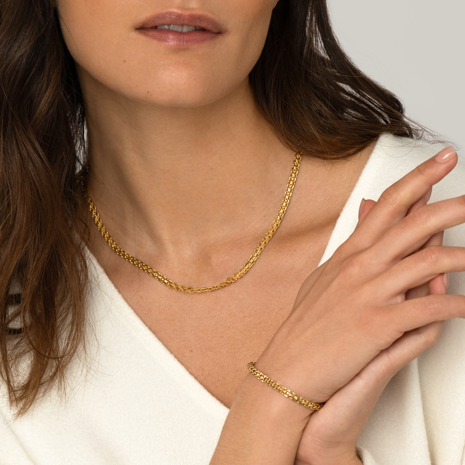 Mockberg Gold Plated Darling Bracelet MO234