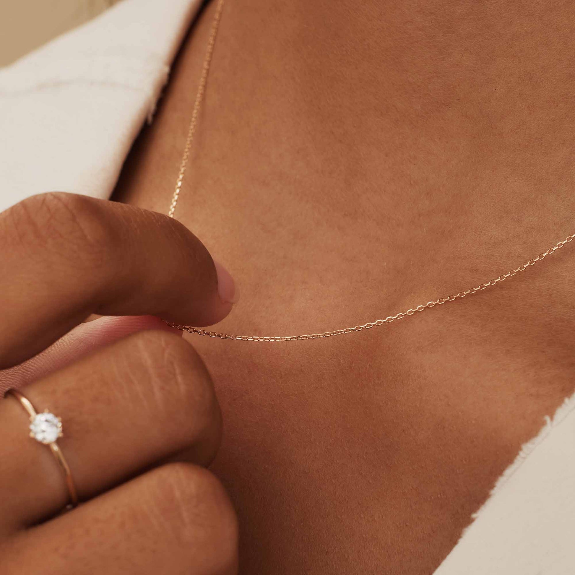 Isabel Bernard La Concorde Nicole 14 Carat Rosegold Necklace IB340120