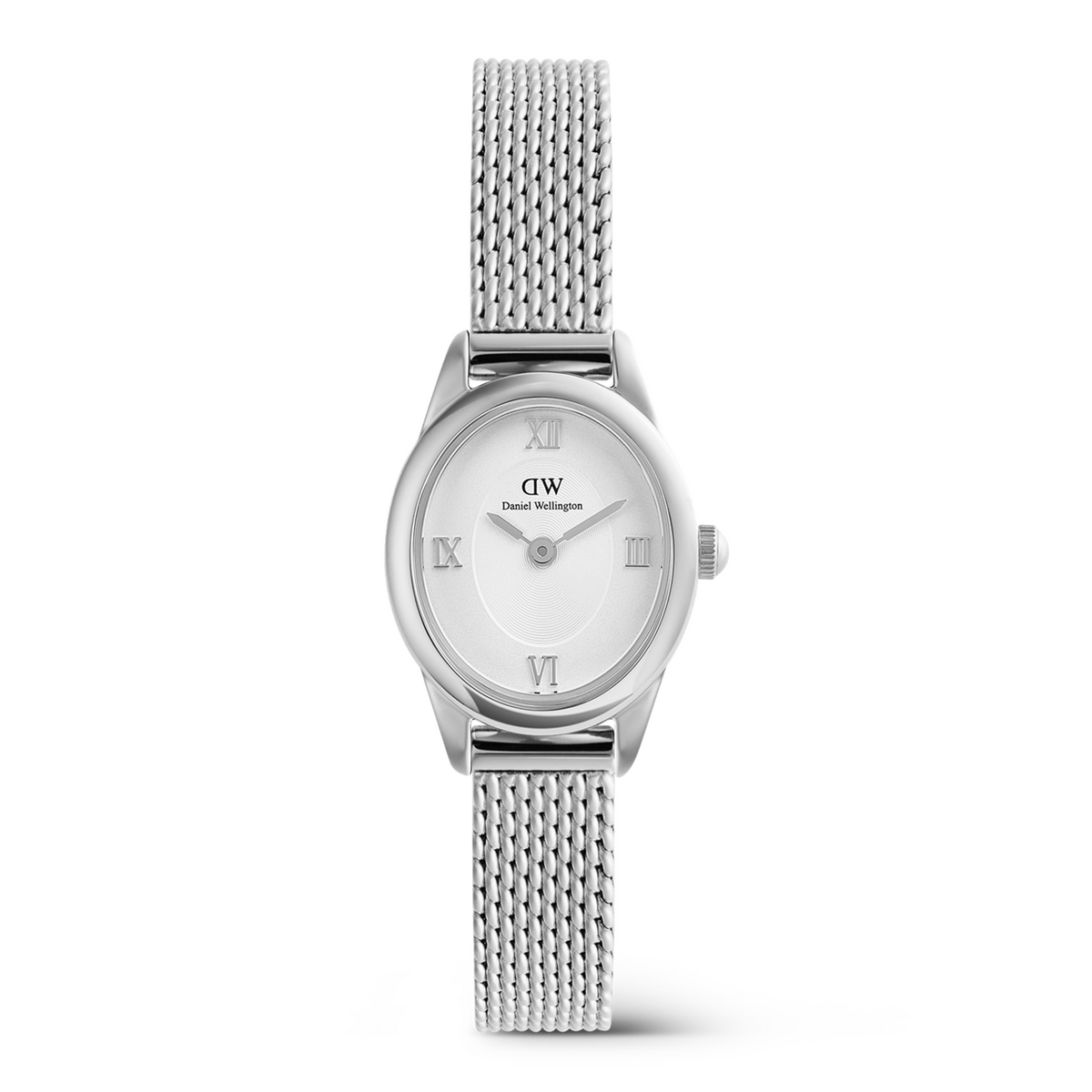Daniel Wellington Ophelia Mini Mesh White Silver Women's Watch DW00100938