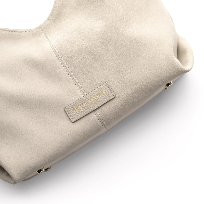 Isabel Bernard Honoré Grace mini cream suede handbag IB21132-170-zoom-