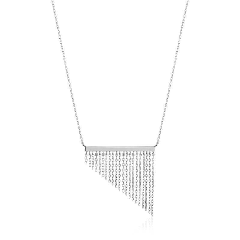 Ania Haie Fringe Appeal 925 Sterling Silver Necklace 2002-AH-N013-02H