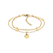 Tommy Hilfiger Stainless Steel Gold-coloured Women's Chain Bracelet TJ2781012