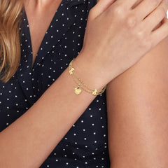 Tommy Hilfiger Stainless Steel Gold-coloured Women's Chain Bracelet TJ2781012
