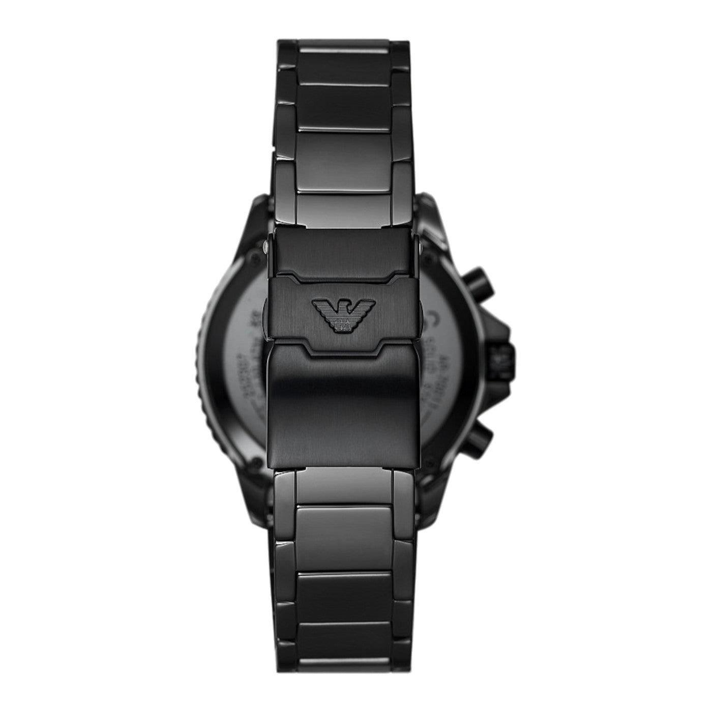 【ミラノ購入】EMPORIO ARMANI ラムレザー2010 アーカイブ Emporio Armani Black Ceramic Ceramics Watch AR70010