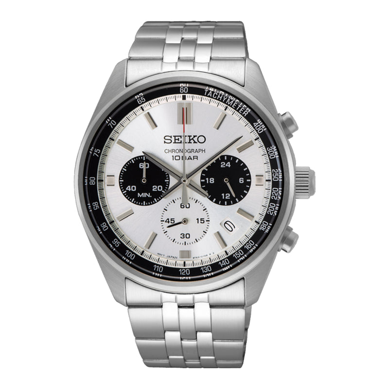 Seiko Silver Watch SSB425P1-zoom-