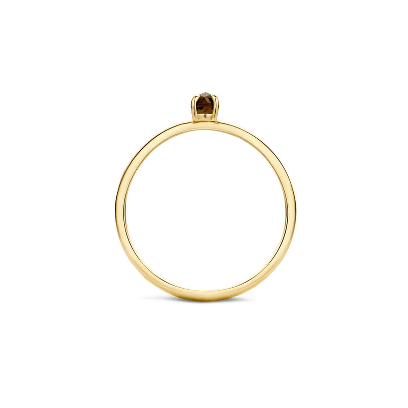 Blush 14 Carat Gold Ring 1204YSQ/52-zoom-