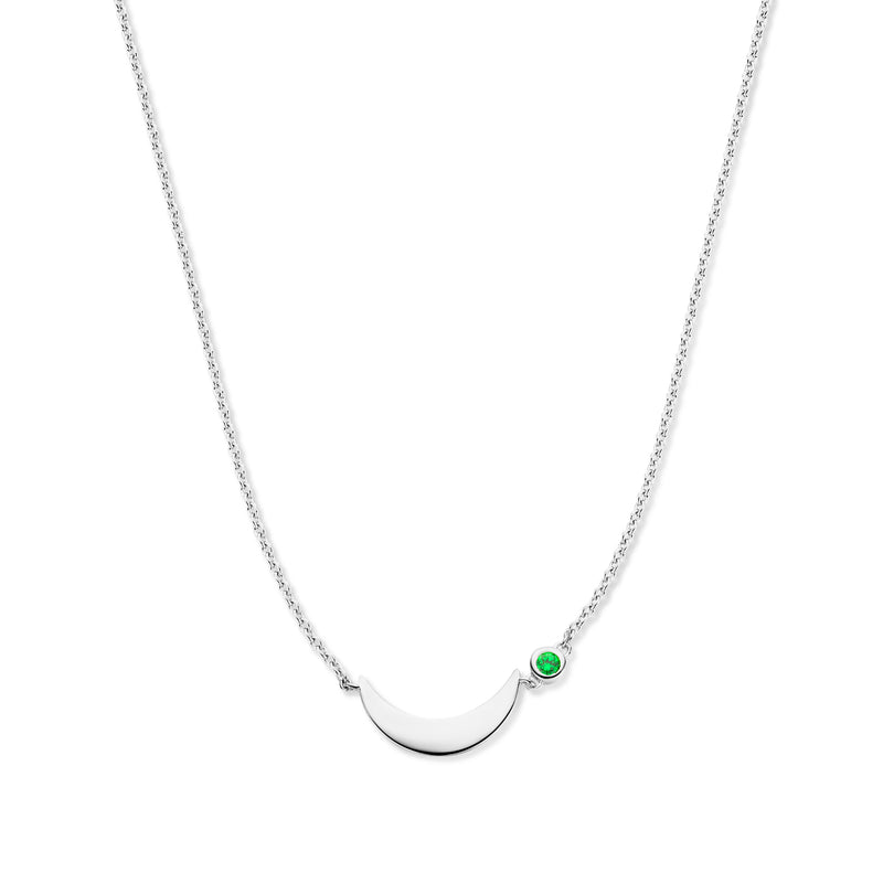 Violet Hamden Luna 925 Sterling Silver Necklace VH340037-zoom-