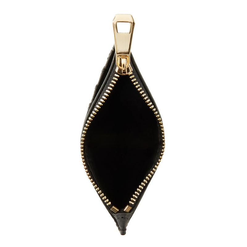 Isabel Bernard Honoré Aveline Black Leather Card Holder made of Calfskin IB27016-zoom-
