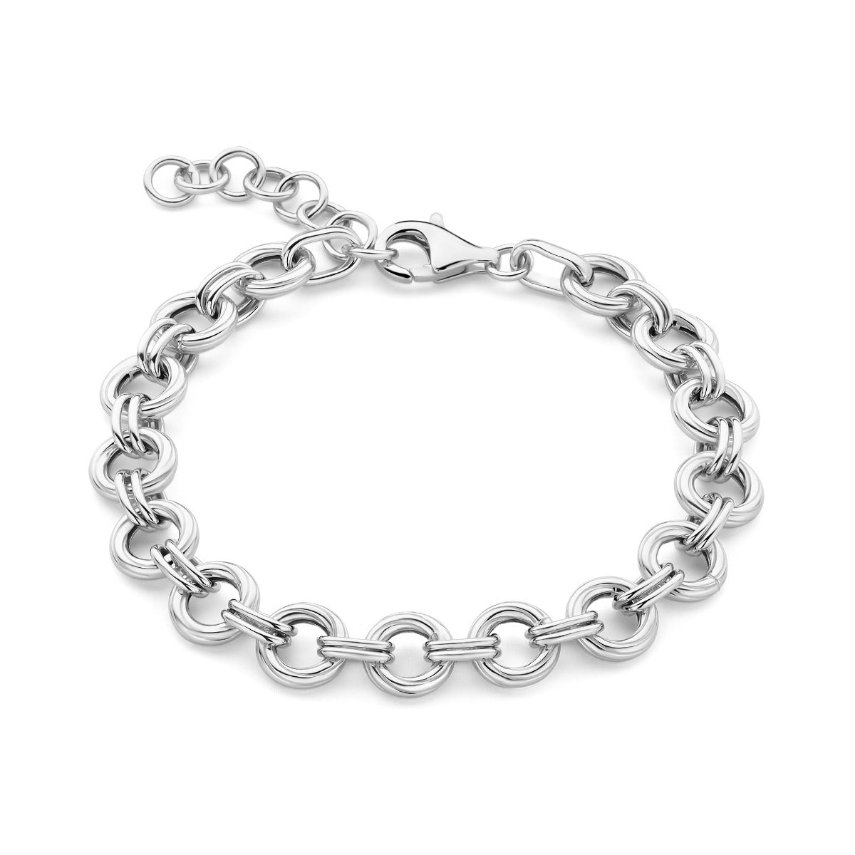 Parte Di Me Bibbiena Poppi Viva 925 Sterling Silver Link Bracelet PDM32133