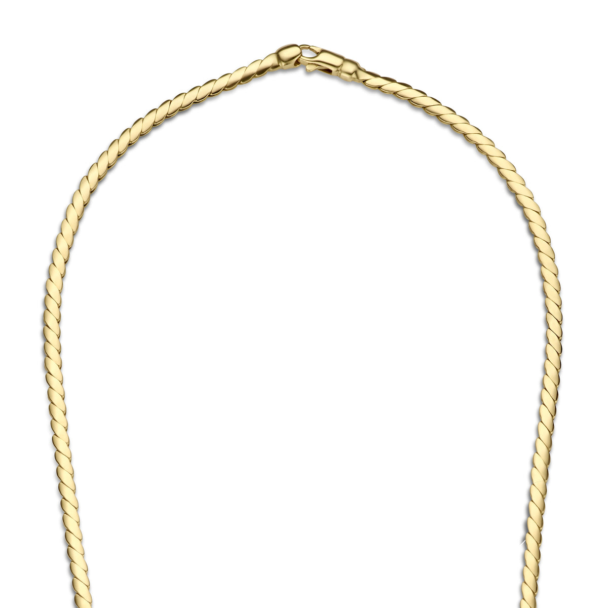Isabel Bernard Aidee Céleste 14 Carat Golden Necklace IB340081