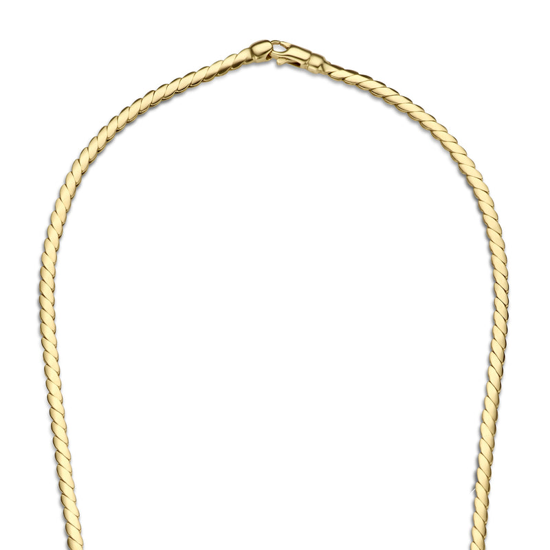 Isabel Bernard Aidee Céleste 14 Carat Golden Necklace IB340081-zoom-