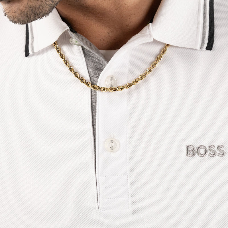 Hugo Boss Stainless Steel Gold-coloured Men's Necklace HBJ1580840-zoom-