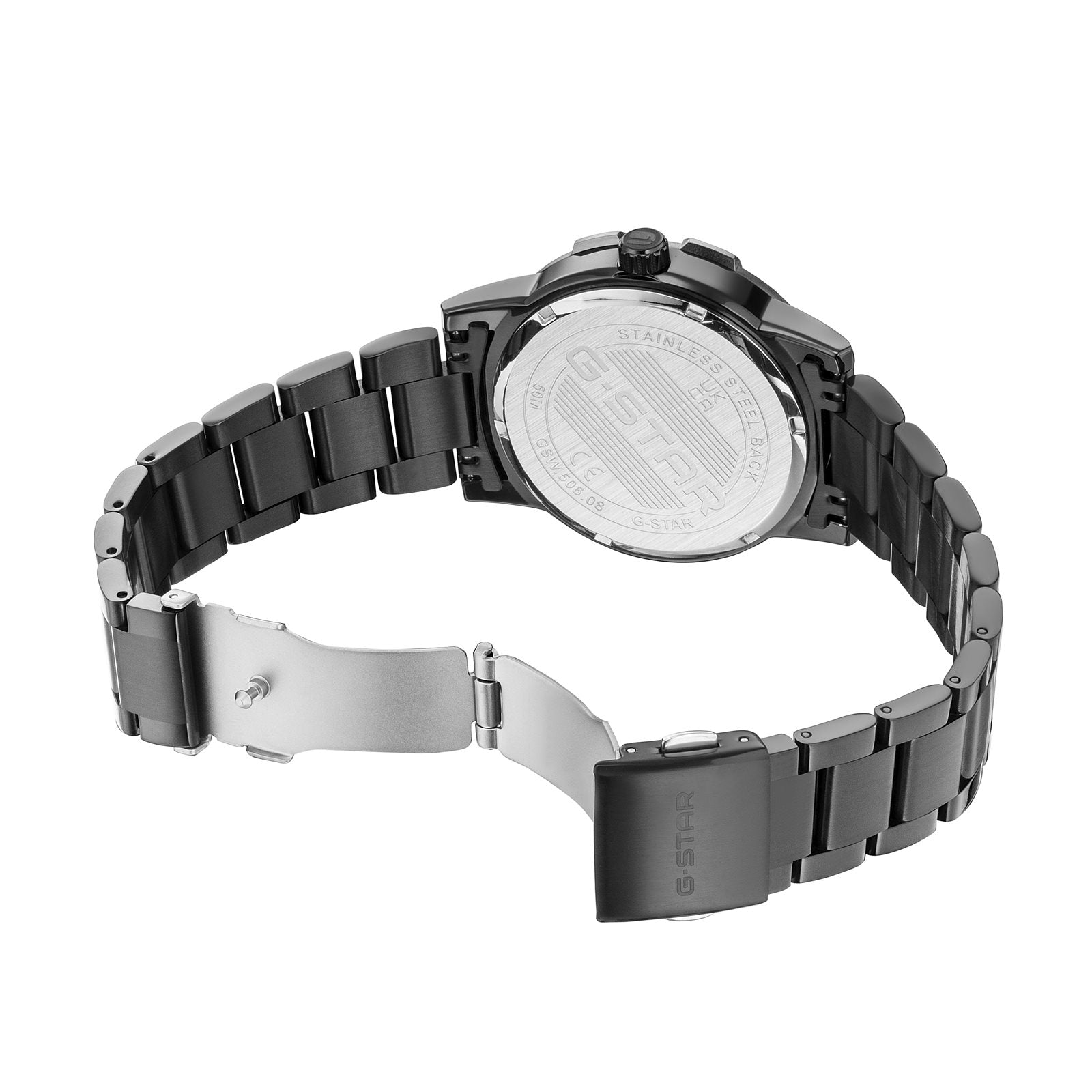 G-STAR Constructed Black Men's Watch GSW.506.08