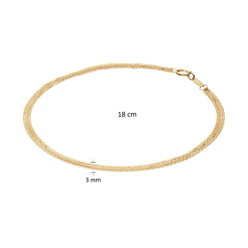 Jackie Gold 14 karat gold Bracelet JKB24.412-zoom-