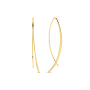 Jackie Gold 14 karat gold Hoop Earrings JKE23.359