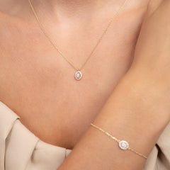 Isabel Bernard Le Marais Anne 14 Karat Gold Necklace IB340175