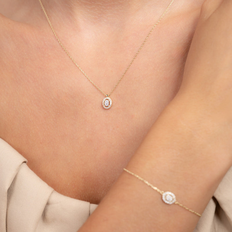 Isabel Bernard Le Marais Anne 14 Karat Gold Necklace IB340175-zoom-