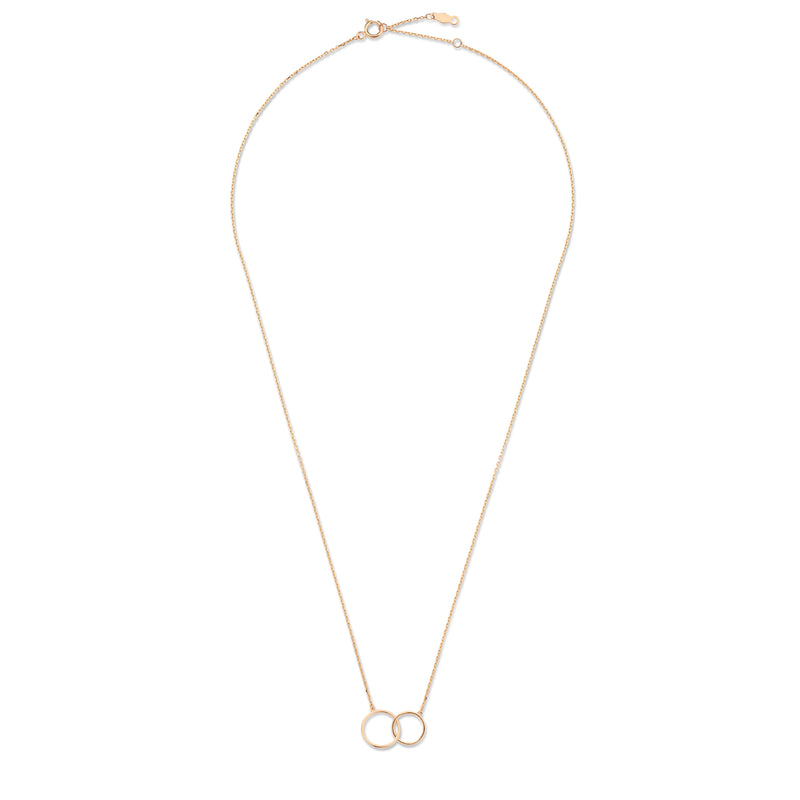 Isabel Bernard La Concorde Loulou 14 Carat Rosegold Necklace IB340141 (Length: 40.00-44.00 cm)-zoom-