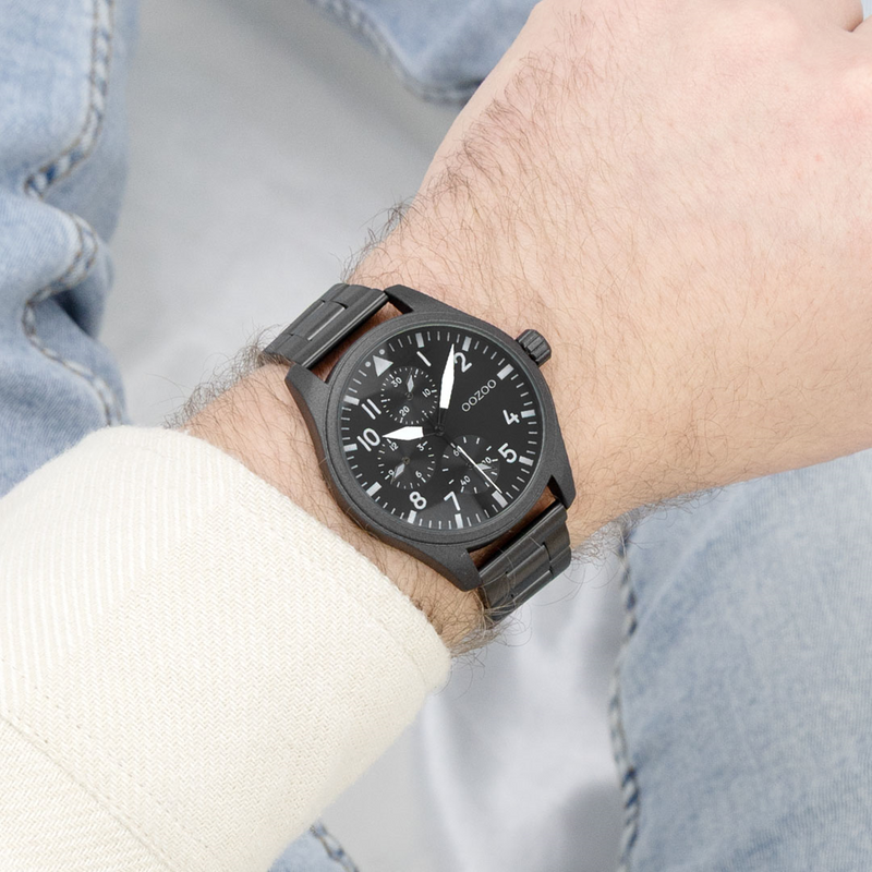 OOZOO Timepieces Black Men's Watch C11509-zoom-