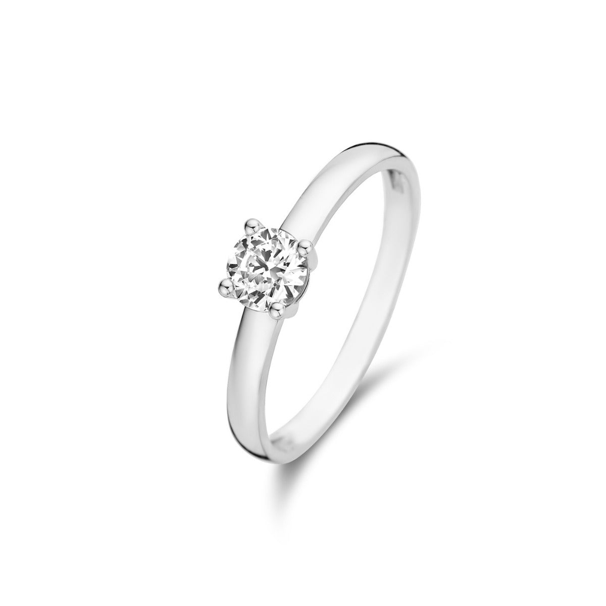Isabel Bernard Saint Germain Soleil 14 Carat Whitegold Ring IB330072-50 (size: 50)