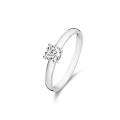 Isabel Bernard Saint Germain Soleil 14 Carat Whitegold Ring IB330072-50 (size: 50)