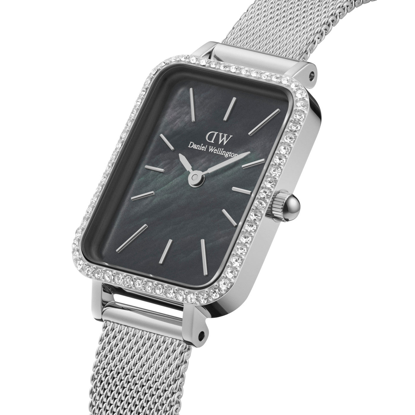 Daniel Wellington Petite Quadro Silver Watch DW00100667