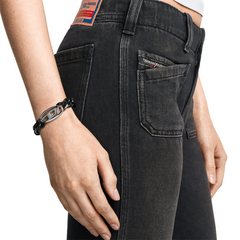 Diesel Oval D Black Bracelet DX1611931