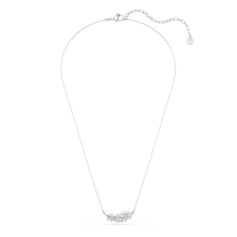Swarovski Vienna Feather Silver-Tone Necklace 5756111-zoom-