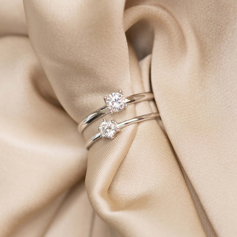 Isabel Bernard Saint Germain Abelle 14 Carat Whitegold Ring IB330024-48-zoom-