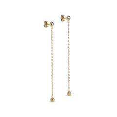 ENAMEL Copenhagen Balloon Gold Plated 80% Recycled 925 Sterling Silver Earrings E406G-GP
