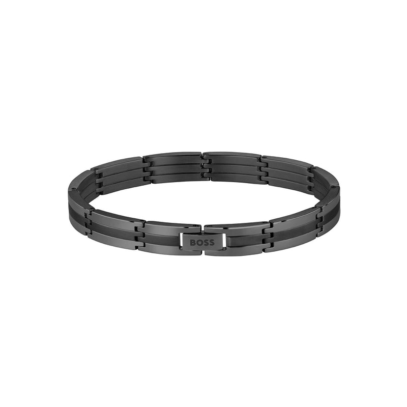 Hugo Boss Stainless Steel Black Men's Chain bracelet HBJ1580804-zoom-