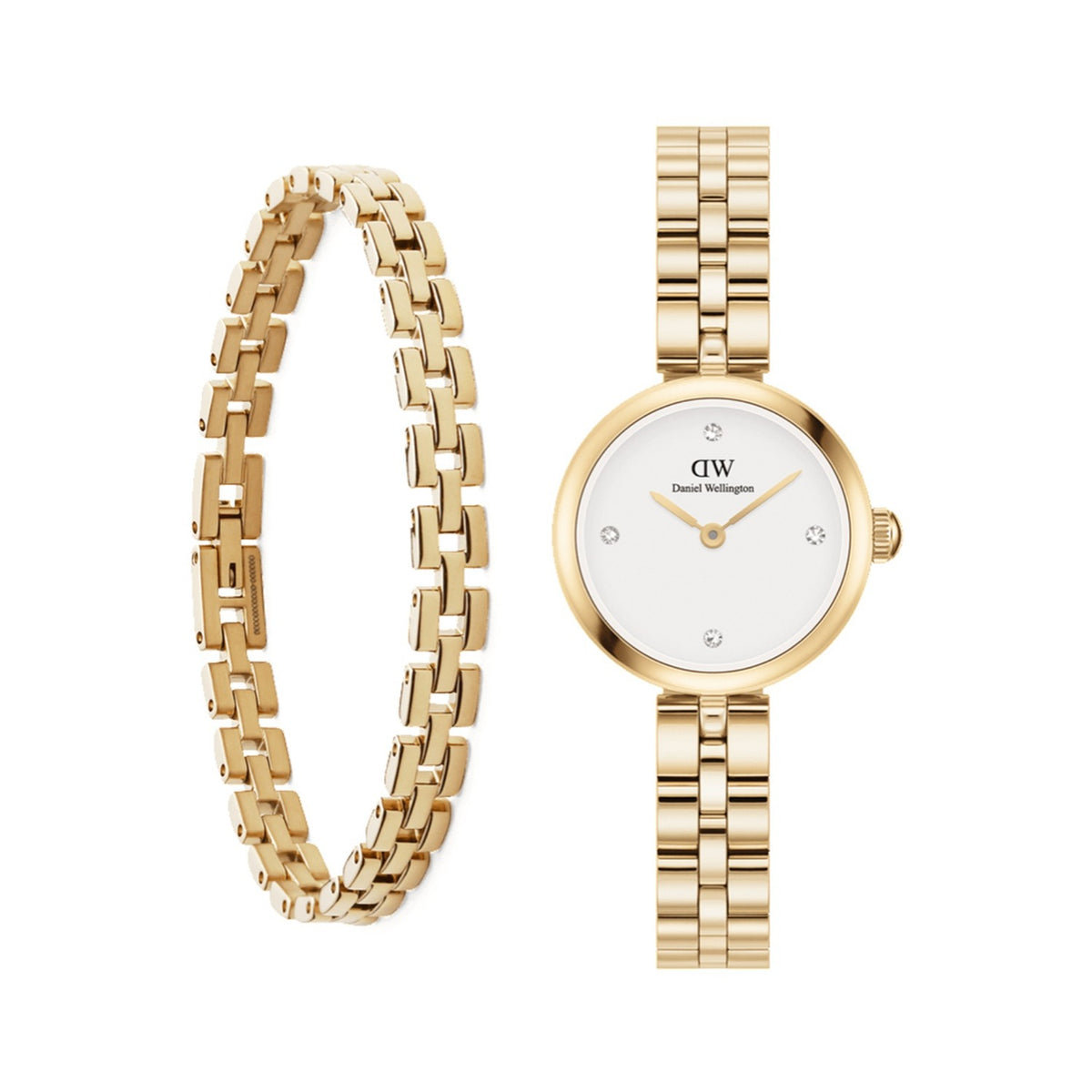 DW COMBO Elan Gold-coloured Women's Giftset DW00590022