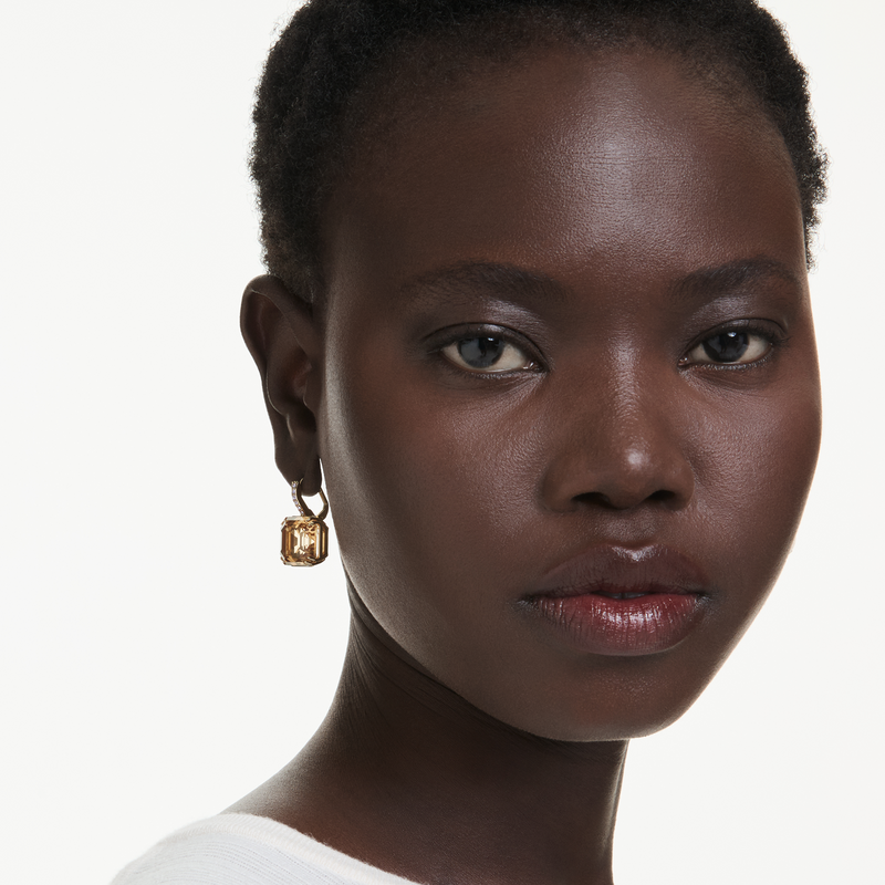 Swarovski Millenia Gold Coloured Earrings 5725744-zoom-