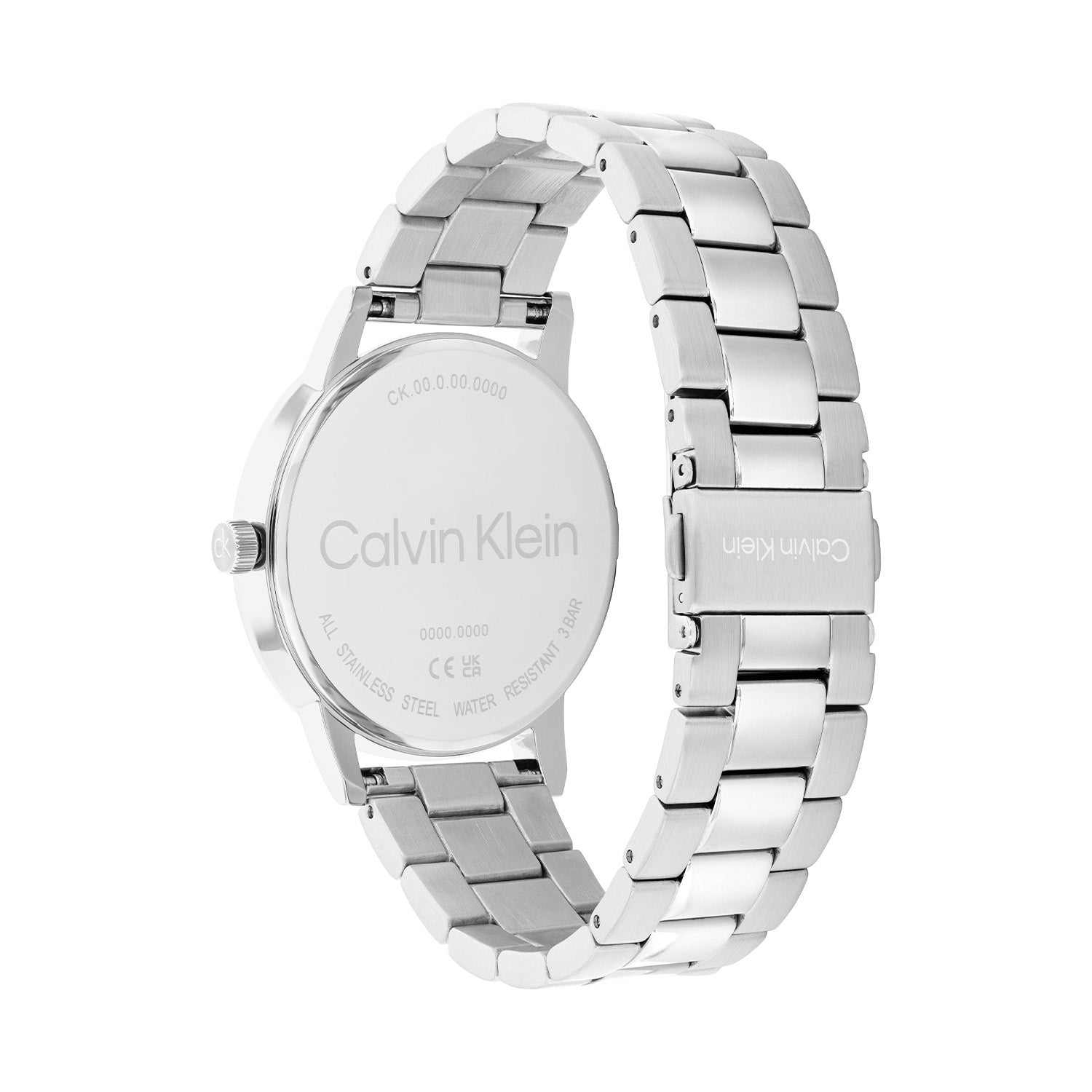 Calvin Klein Linked Wit Heren Horloge 2002-CK25200501