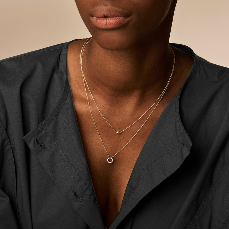 Blush Gold Necklace 3120YGO-zoom-