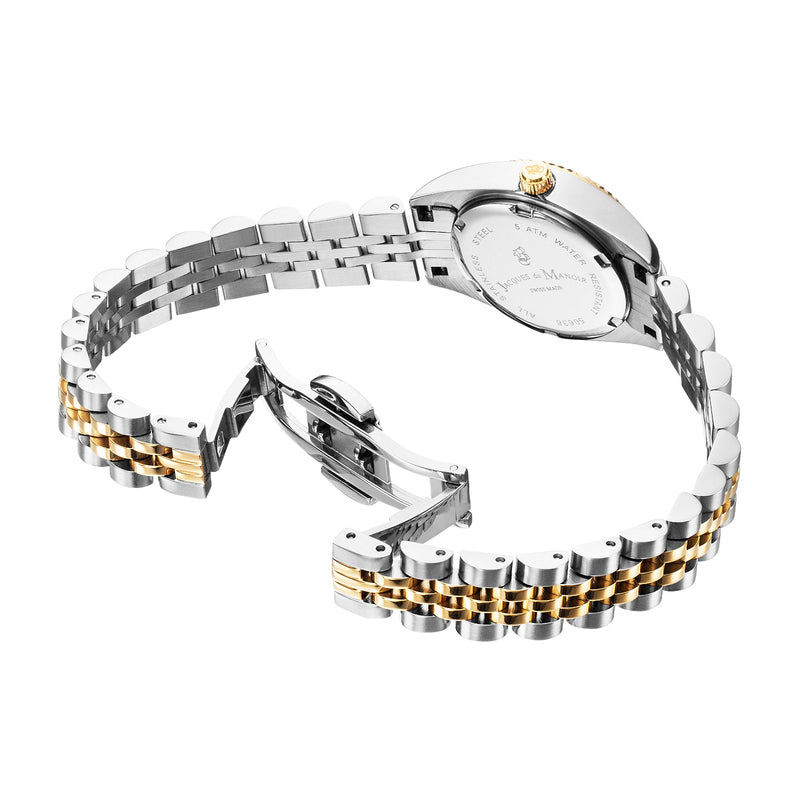 Jacques du Manoir Inspiration Classic Gold Watch JWL02102-zoom-