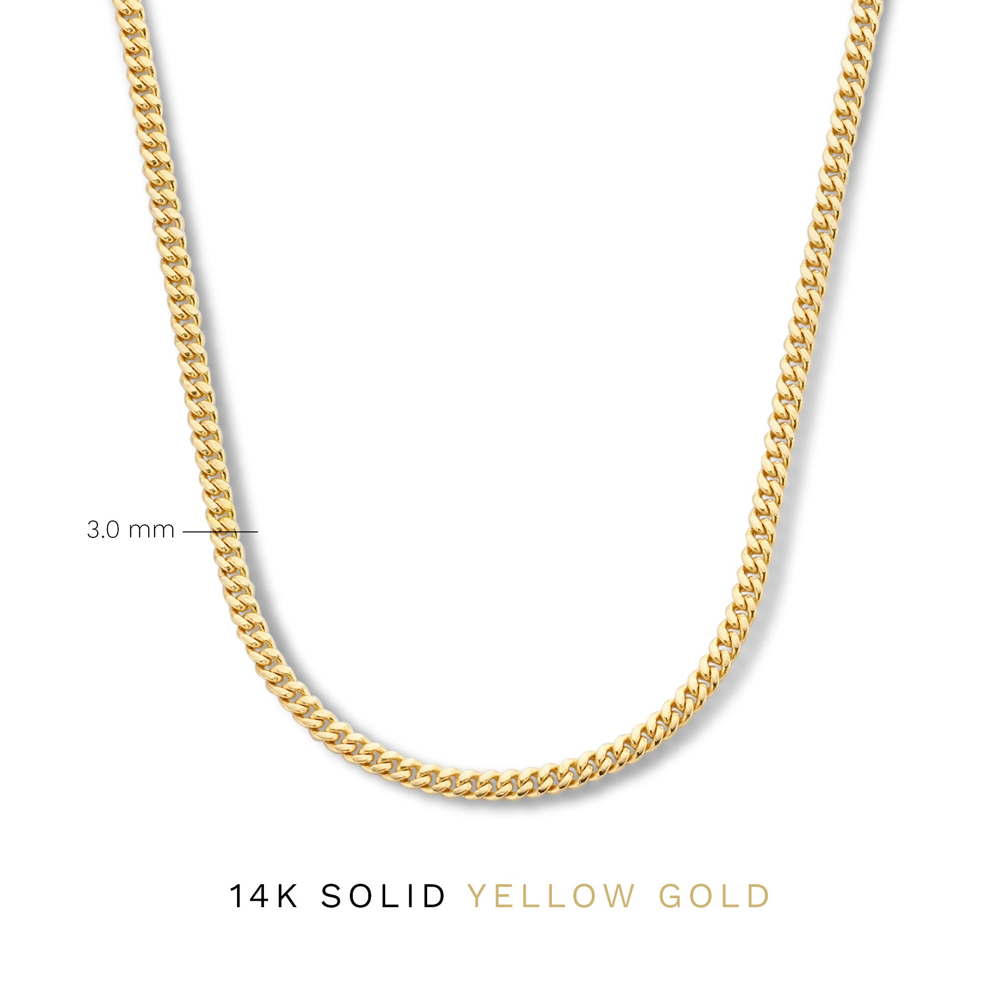 Isabel Bernard Aidee Julee 14 Carat Golden Schakel Necklace IB340111