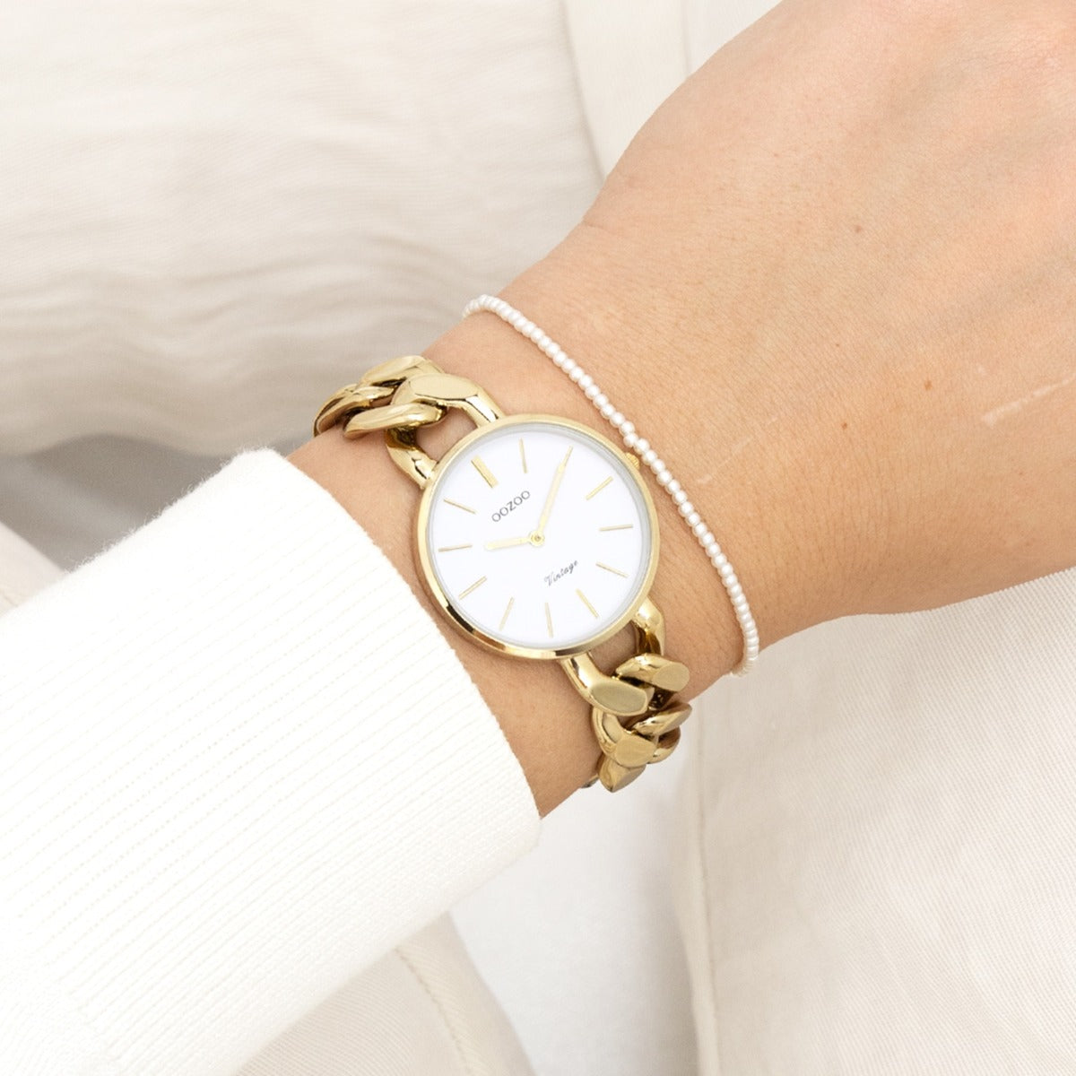 OOZOO Vintage Gold Watch C20357