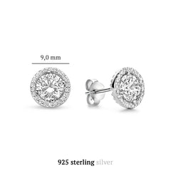 Parte Di Me Ponte Vecchio Dalia 925 sterling Silver Ear Studs PDM36005