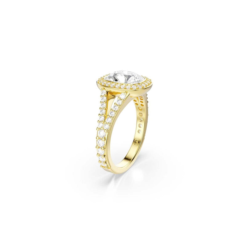 Swarovski Una Angelic Cushion Gold-Tone Ring 5762630-zoom-