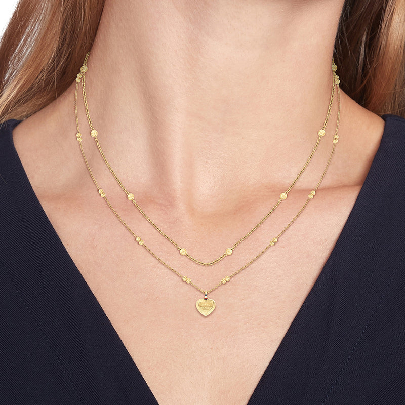 Tommy Hilfiger Stainless Steel Gold-coloured Women's Necklace TJ2781010-zoom-