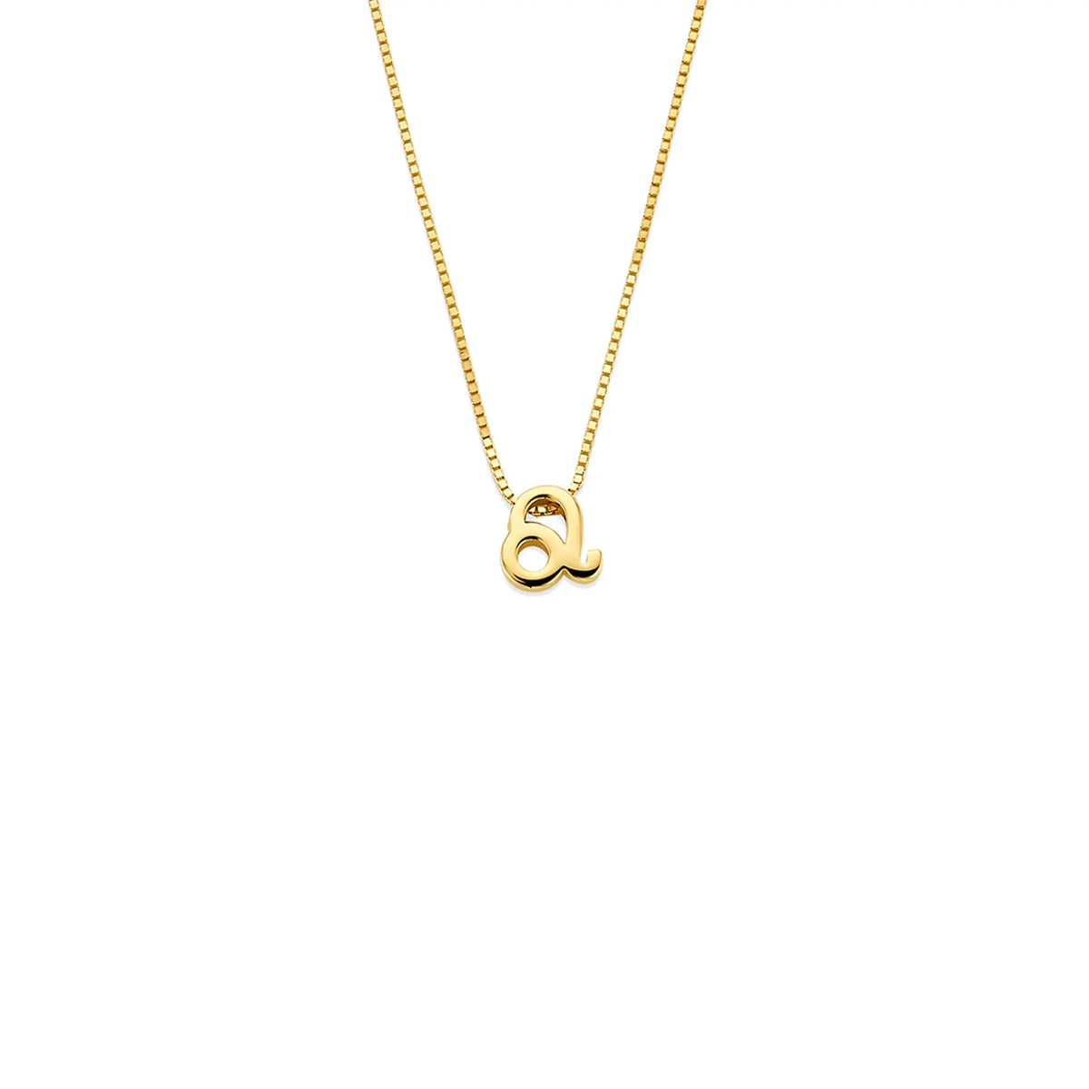 Isabel Bernard Étoiles d’Or Leo 14 Carat Gold Venetian Necklace With Horoscope IB340182
