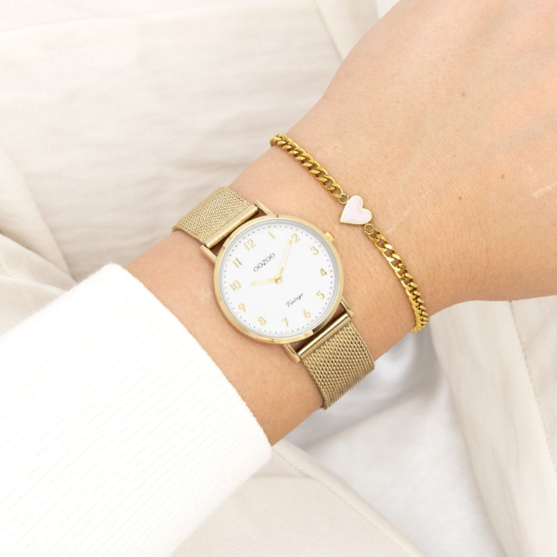 OOZOO Vintage Gold Watch C20347-zoom-