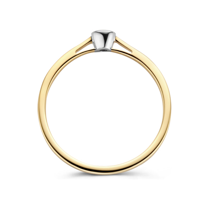 Blush Diamonds 14k Gold Ring with Diamond 1653BDI/56-zoom-