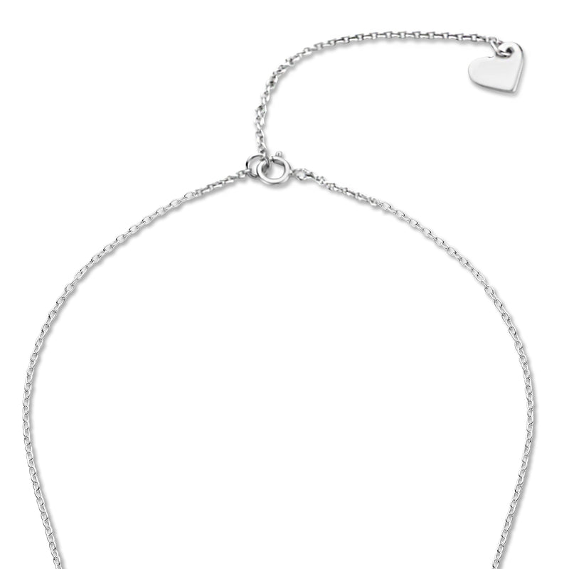 Selected Jewels Julie Chloé 925 sterling zilveren initial ketting SJ1010101-A-zoom-