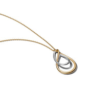 Pandora Essence Gold Plated Two-Tone Double Pendant Necklace 364668C00-50