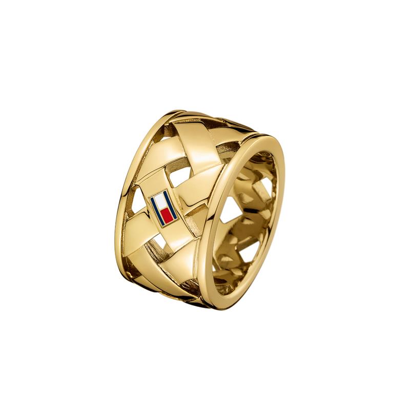 Tommy Hilfiger Stainless Steel Ring 2002-TJ2701024C-zoom-