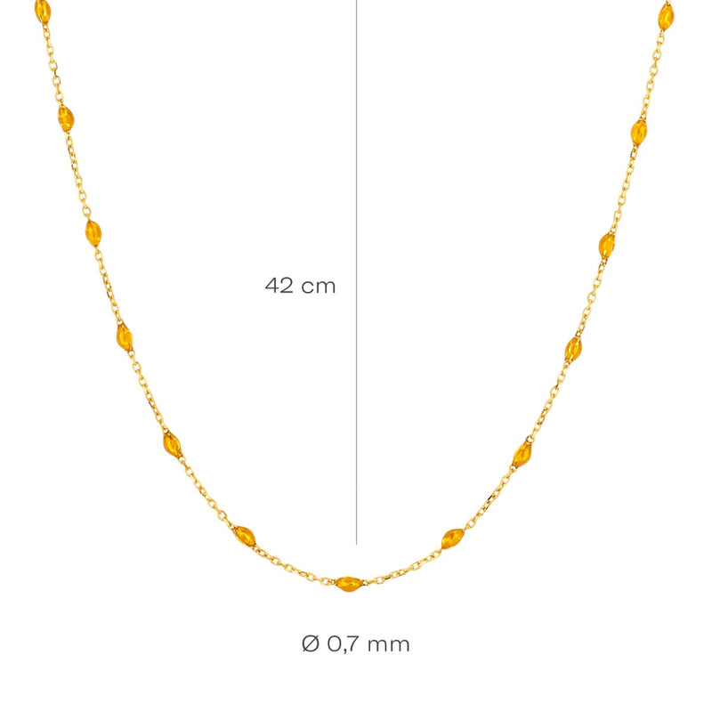 Blush 14 karat gold Necklace 3162YRC-zoom-