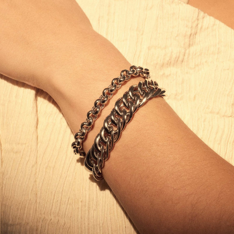 Parte Di Me Bibbiena Poppi Lucy 925 Sterling Silver Link Bracelet PDM32123-zoom-